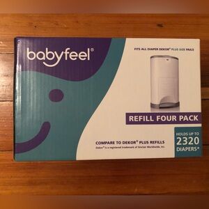Babyfeel Diaper Pail Refill Four Pack